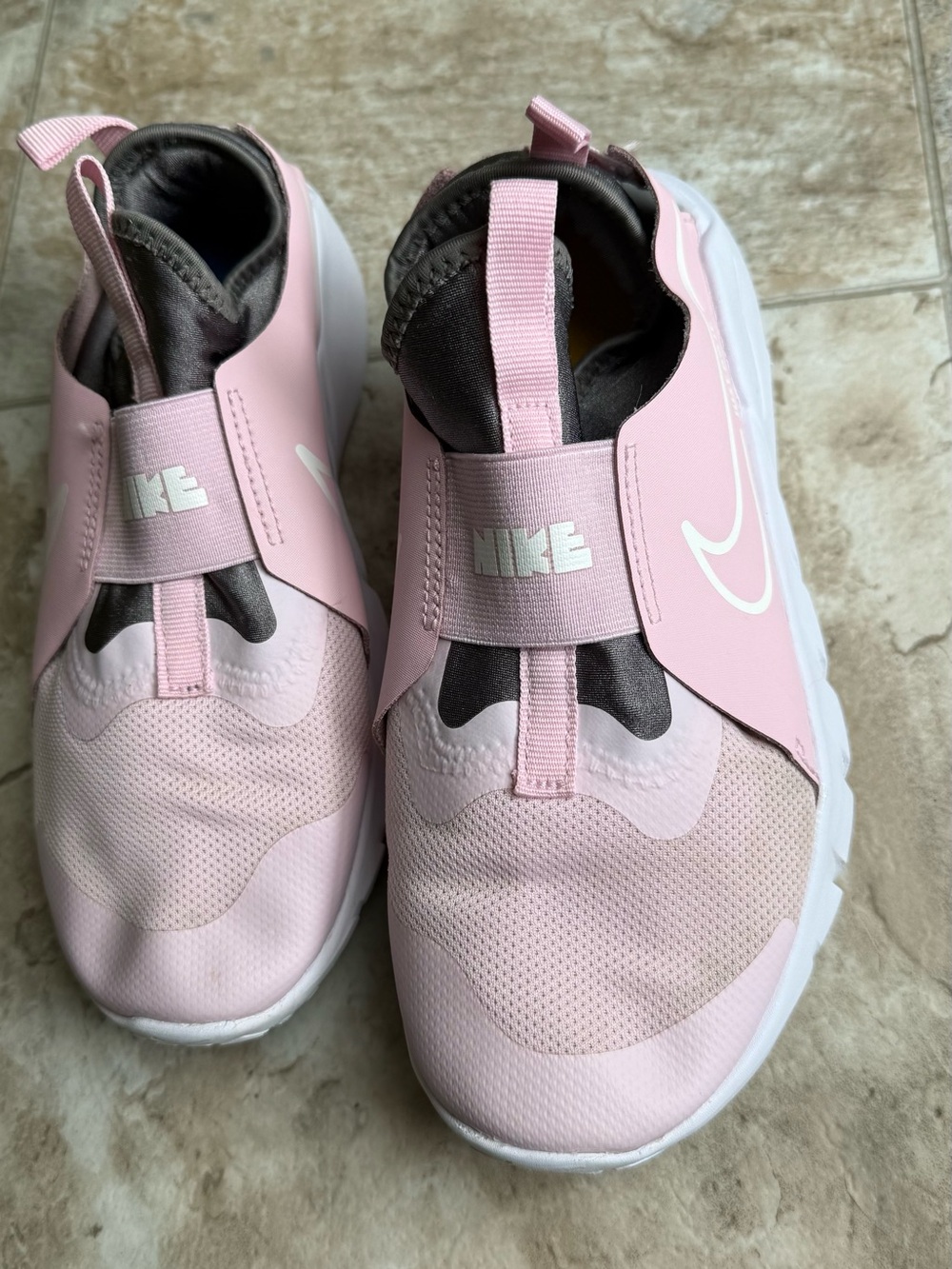 Nike Kids Pink Slip-On Athletic Sneakers